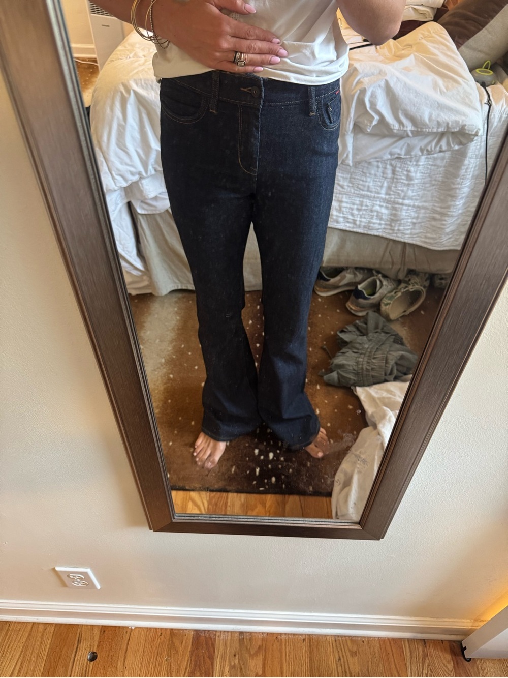 !it jeans Dark Indigo Flare Jeans